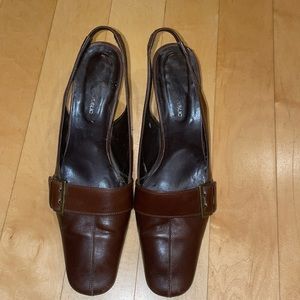 Vintage Brown Heels